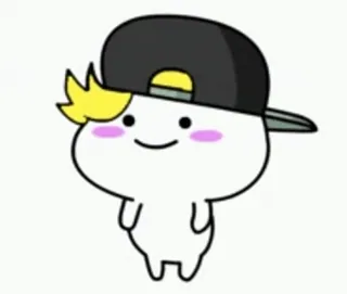 😂 Cartone animato, Personaggio, Carino, Adesivo, Emoji telegram sticker