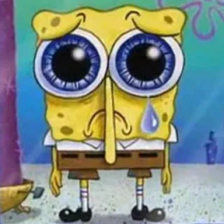 😭 SpongeBob SquarePants telegram sticker