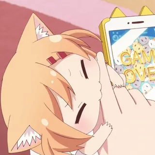 Nyanko Days p1 @fix_x_fox whatsapp stickers