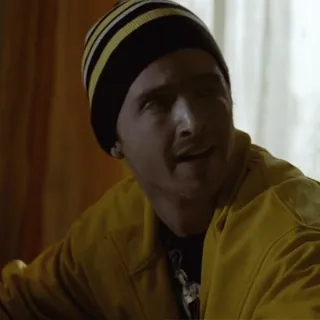 🚬 Jesse Pinkman Breaking Bad jesse pinkman, breaking bad, reaction, surprised, aaron paul, tv series, meme, drama telegram sticker