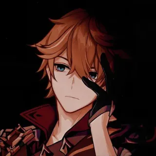 ✨ Tartaglia Genshin Impact tartaglia, genshin impact, anime, personnage, jeu vidéo whatsapp sticker