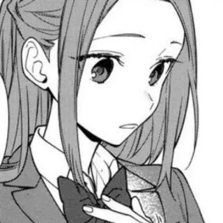 🪶 Anime, Manga, Meisje, Schooluniform, Portret telegram sticker