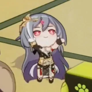 😝 Anime, Chibi, Desenho animado, Fofo, Adesivo whatsapp sticker