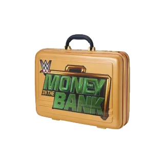 👑 MONEY IN THE BANK catch, argent, banque, WWE, mallette telegram sticker