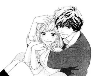 💞 Anime, Manga, Couple, Romance, Amour telegram sticker