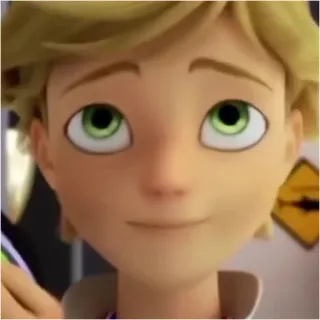 🙄 Adrien Agreste Miraculous: Tales of Ladybug & Cat Noir 卡通, 动漫, 瓢虫雷迪, 阿德里安·阿格斯特 whatsapp sticker