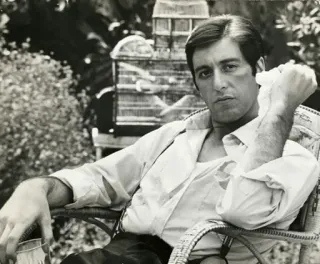 😐 Michael Corleone The Godfather Mobster, Mafia, Film, Krimi, Drama, Al Pacino whatsapp sticker