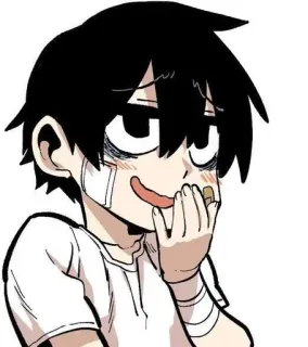 🖤 Cartoon, Verbände, Anime, Verletzt, Manga whatsapp sticker