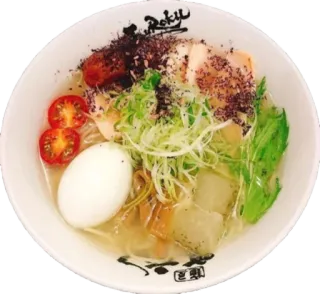 🍜 comida, ramen, macarrão, ovo, tomate, cozinha telegram sticker