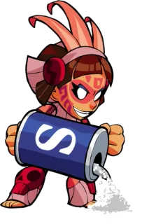 😝 jeu vidéo, personnage, combat, fantaisie, boisson whatsapp sticker
