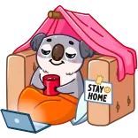 Kozy Koala | @Premium_Emojis_Telegram telegram emojis ☺️