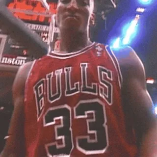๐ Scottie Pippen Bola Basket, NBA, Olahraga, Chicago Bulls, Atlet telegram sticker