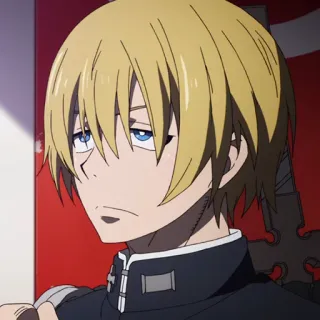 🔥 Arthur Boyle Fire Force anime, fire force, arthur boyle, knight, blonde, character telegram sticker