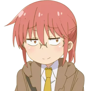 😏 Kobayashi Miss Kobayashi's Dragon Maid Anime, Drago, Kobayashi, Maid telegram sticker