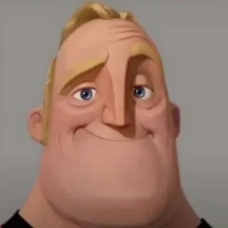 🌝 Mr. Incredible The Incredibles มิสเตอร์อินเครดิเบิล, รวมเหล่ายอดคนพิทักษ์โลก, ดิสนีย์, พิกซาร์, การ์ตูน, ตัวละคร, แอนิเมชัน telegram sticker