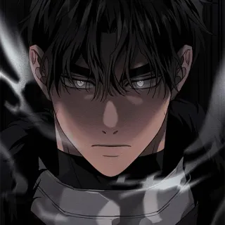 ♠️ Anime, Uomo, Fantasy, Personaggio, Illustrazione, Arte telegram sticker