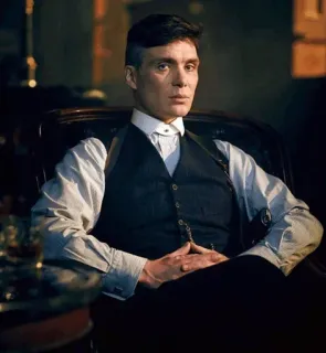 🌵 Thomas Shelby Peaky Blinders Drama, Kriminal, Gangster, Sejarah, Serial TV, Kolosal telegram sticker