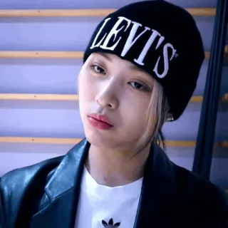 🪁 LEVI'S person, woman, beanie, levi's, casual wear, adidas telegram sticker