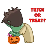 Zombie telegram stickers