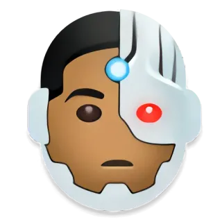 🦇 Cyborg DC Comics whatsapp sticker