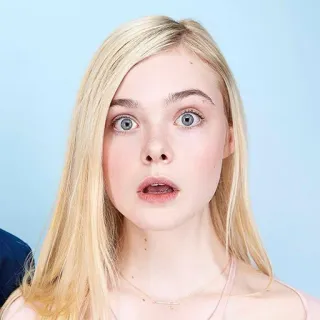 😨 blond, frau, porträt, schockiert, überraschung, blonde haare whatsapp sticker