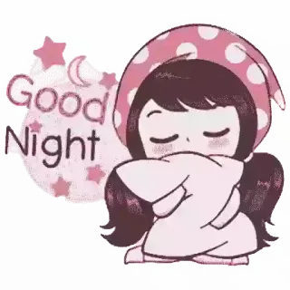Good Night whatsapp stickers