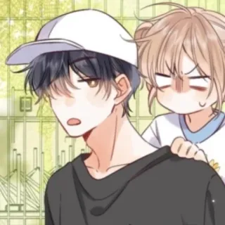 👌 Anime, Manga, Cartone animato, Personaggio, Ragazzo, Carino, Adesivo telegram sticker