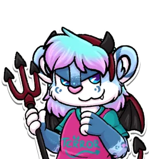 😈 TERROR telegram sticker