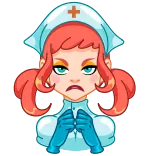 Cute Nurse | @Premium_Emojis_Telegram telegram emojis 🙂