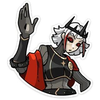 ✋ personaggio, fantasy, arte, cartone animato, disegno telegram sticker