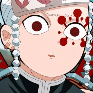 🤯 Tengen Uzui Demon Slayer Anime, Karakter, Demon Slayer, Tengen Uzui telegram sticker