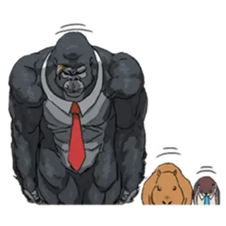 clerkgorilla telegram stickers
