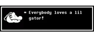 🐊 Everybody loves a lil gator! alligator, mignon, adorable, animal, dessin animé whatsapp sticker