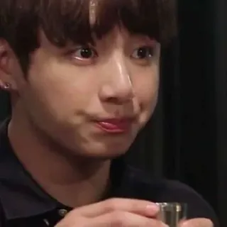 🍃 Jungkook kpop, música, cantor, rosto, expressão, ídolo telegram sticker