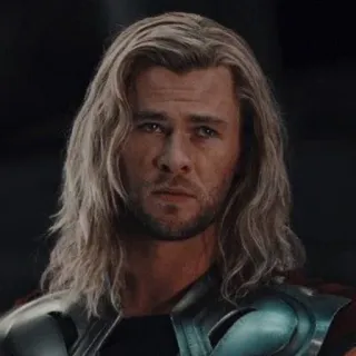 😥 Thor marvel, supereroe, dio, bionda, avengers telegram sticker