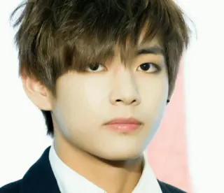 😐 V kpop, bts, v, taehyung, ca sĩ, thần tượng, người nổi tiếng telegram sticker