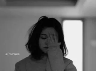 🗞 @Tynnchawn person, portrait, black and white, face, woman telegram sticker