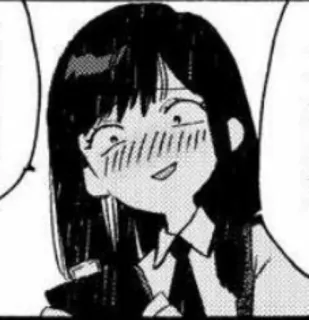 🤤 Anime, Manga, Lindo, Chica, Feliz whatsapp sticker