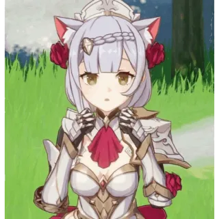 🥺 Noelle Genshin Impact Anime, Gioco, Personaggio, Kawaii, Genshin Impact, Noelle telegram sticker