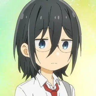 ✏️ anime, boy, glasses, cute, manga telegram sticker