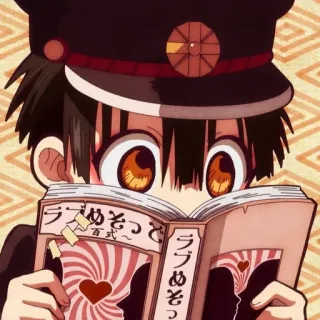 🌟 ラブめそっと anime, manga, cute, character, reading, book, japanese telegram sticker