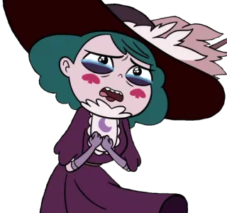 🤧 Eclipsa Butterfly Star vs. the Forces of Evil cartoon, crying, eclipsa butterfly, star vs the forces of evil, sad telegram sticker