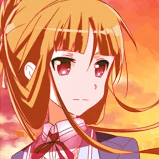 😐 Anime, Gadis, Karakter, Manga, Jepang, Seni whatsapp sticker