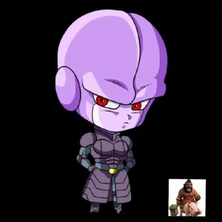 😑 Hit Dragon Ball Dragon Ball, Hit, Anime, Kartun, Petarung, Ungu whatsapp sticker