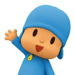 Pocoyo whatsapp stickers
