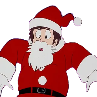 🎅 santa, christmas, cartoon, animation, holiday telegram sticker