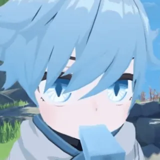 🍨 Chongyun Genshin Impact chongyun, genshin impact, anime, videogioco, carino, cryo telegram sticker