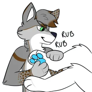 🐾 RUB RUB telegram sticker