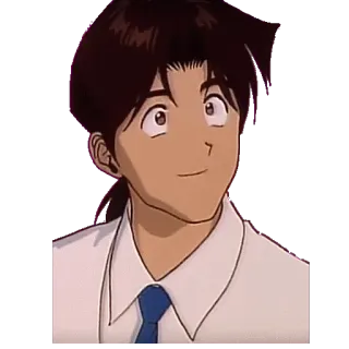 🙂 anime, boy, happy, smile telegram sticker