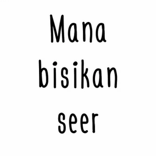 👀 Mana bisikan seer text, mana, geflüster, seher, indonesisch telegram sticker